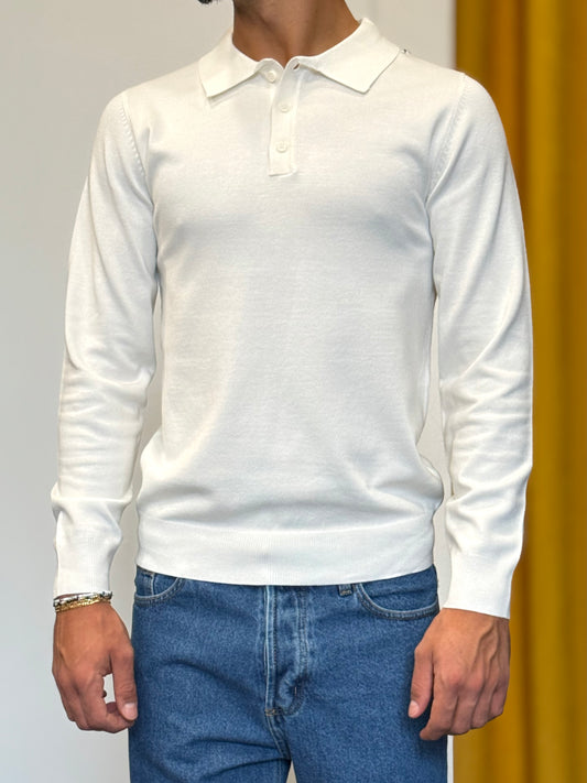 POLO Slim Fit BIANCO