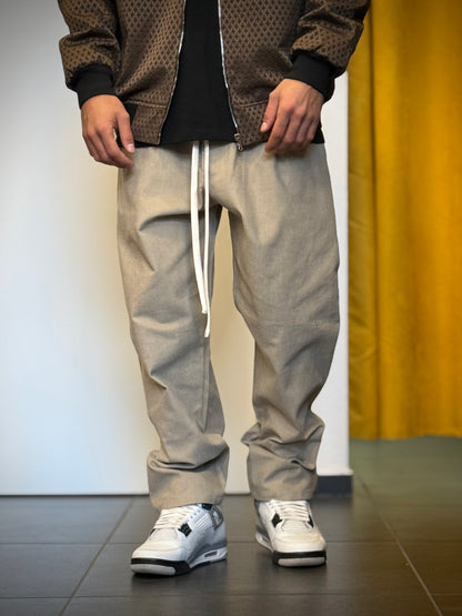 Sartoriale - PANTALONE Beige Vestibilità Oversize