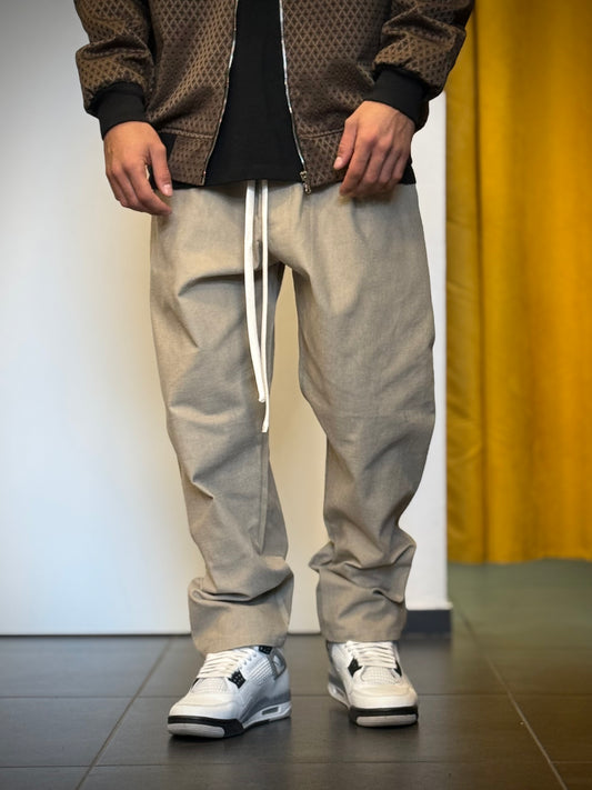 Sartoriale - PANTALONE Beige Vestibilità Oversize