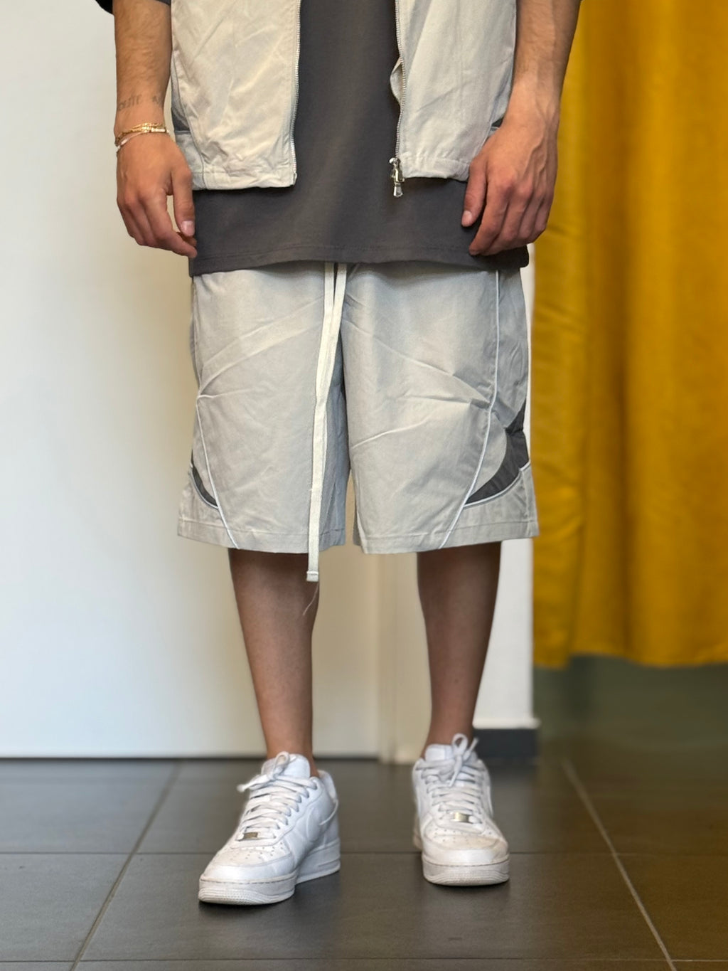 COORDINATO Tessuto Tecnico GRIGIO