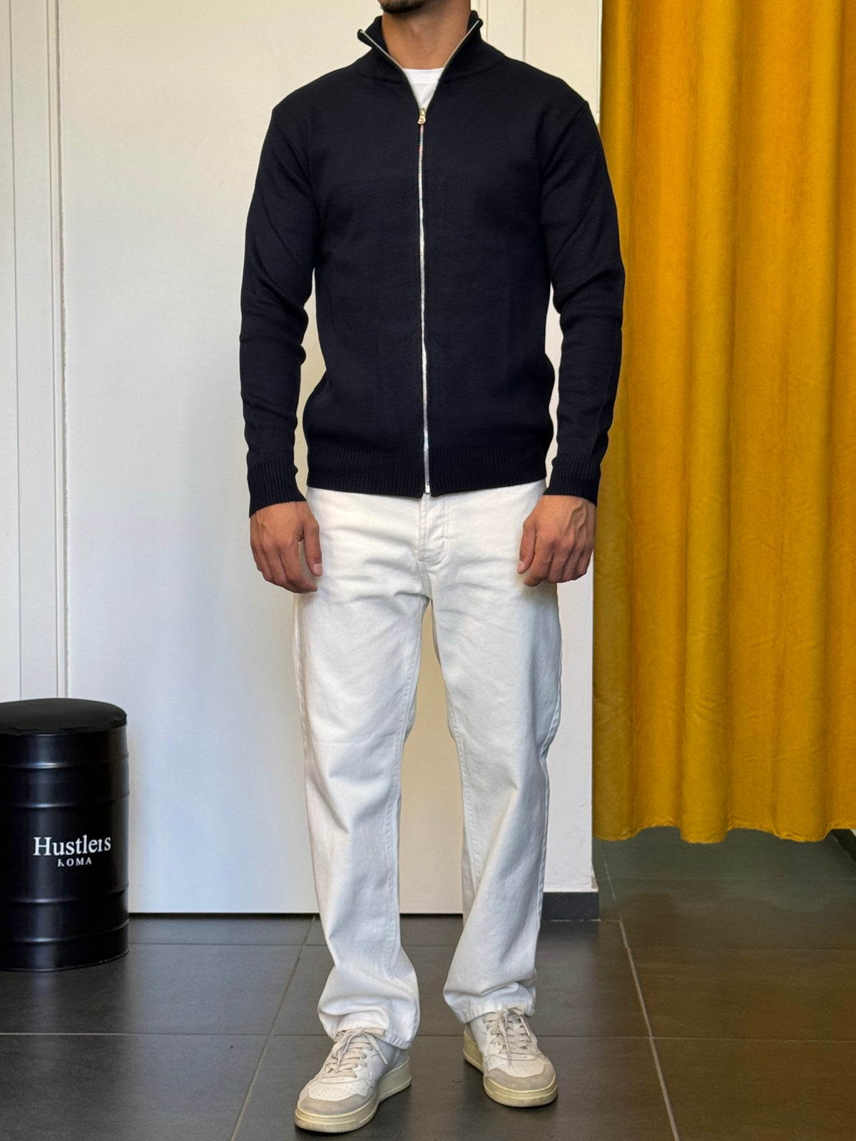 MAGLIONE Full Zip BLU