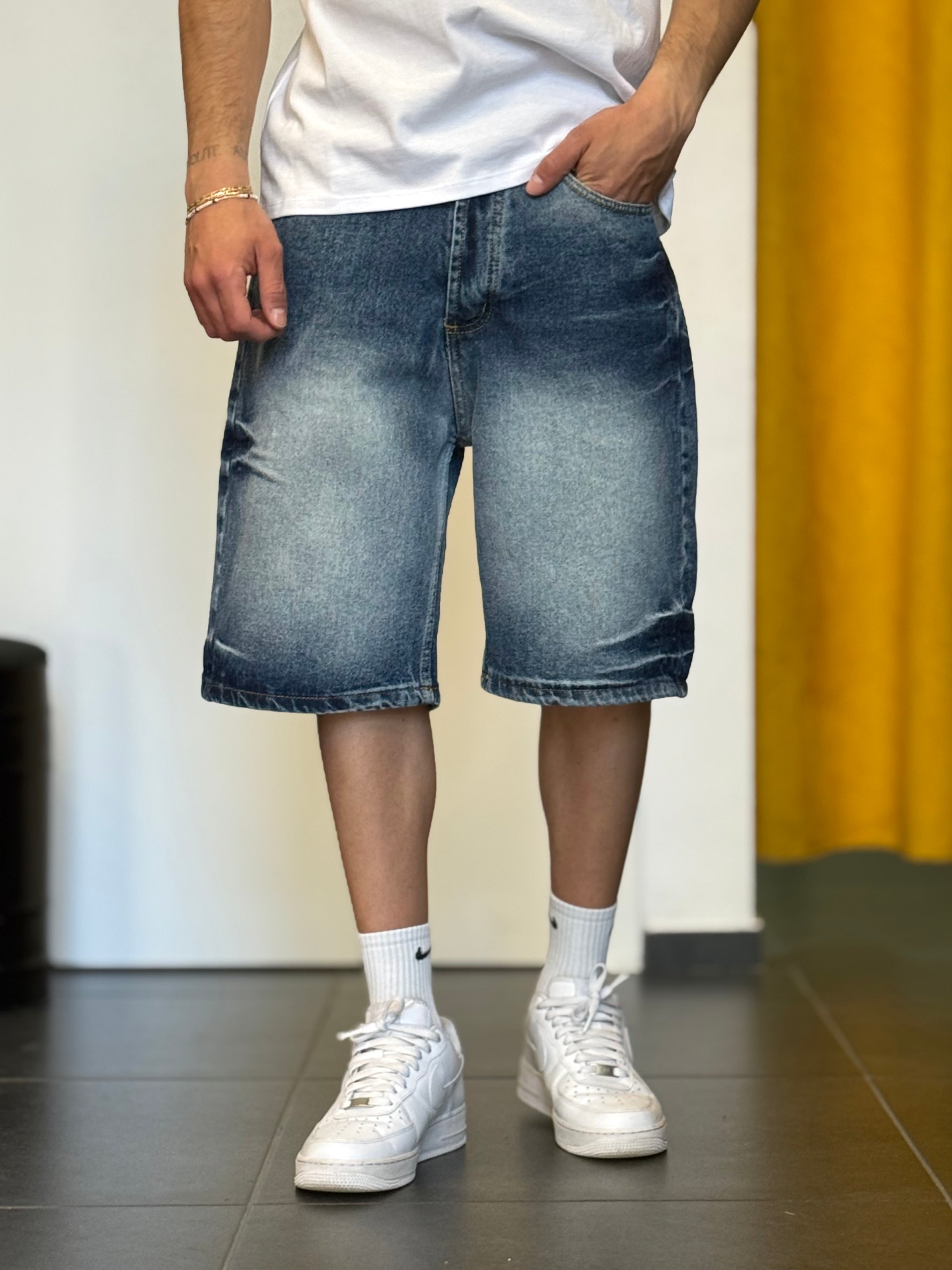 BERMUDA Denim BLU