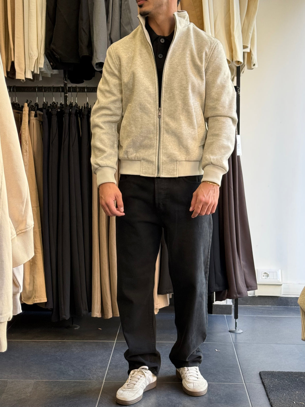 GIACCA Colletto BEIGE (Coll. Invernale)