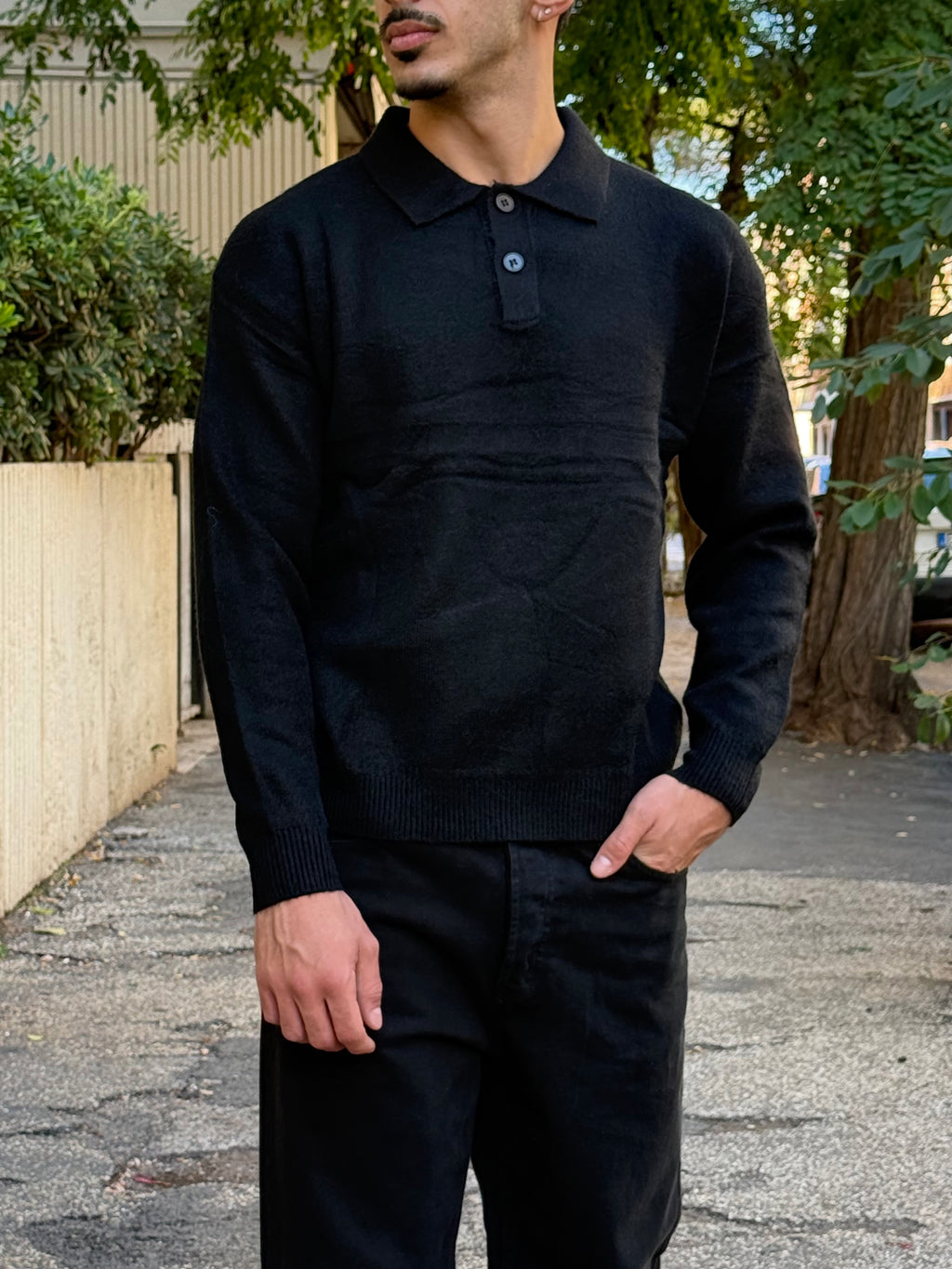 POLO Maglioncino NERO