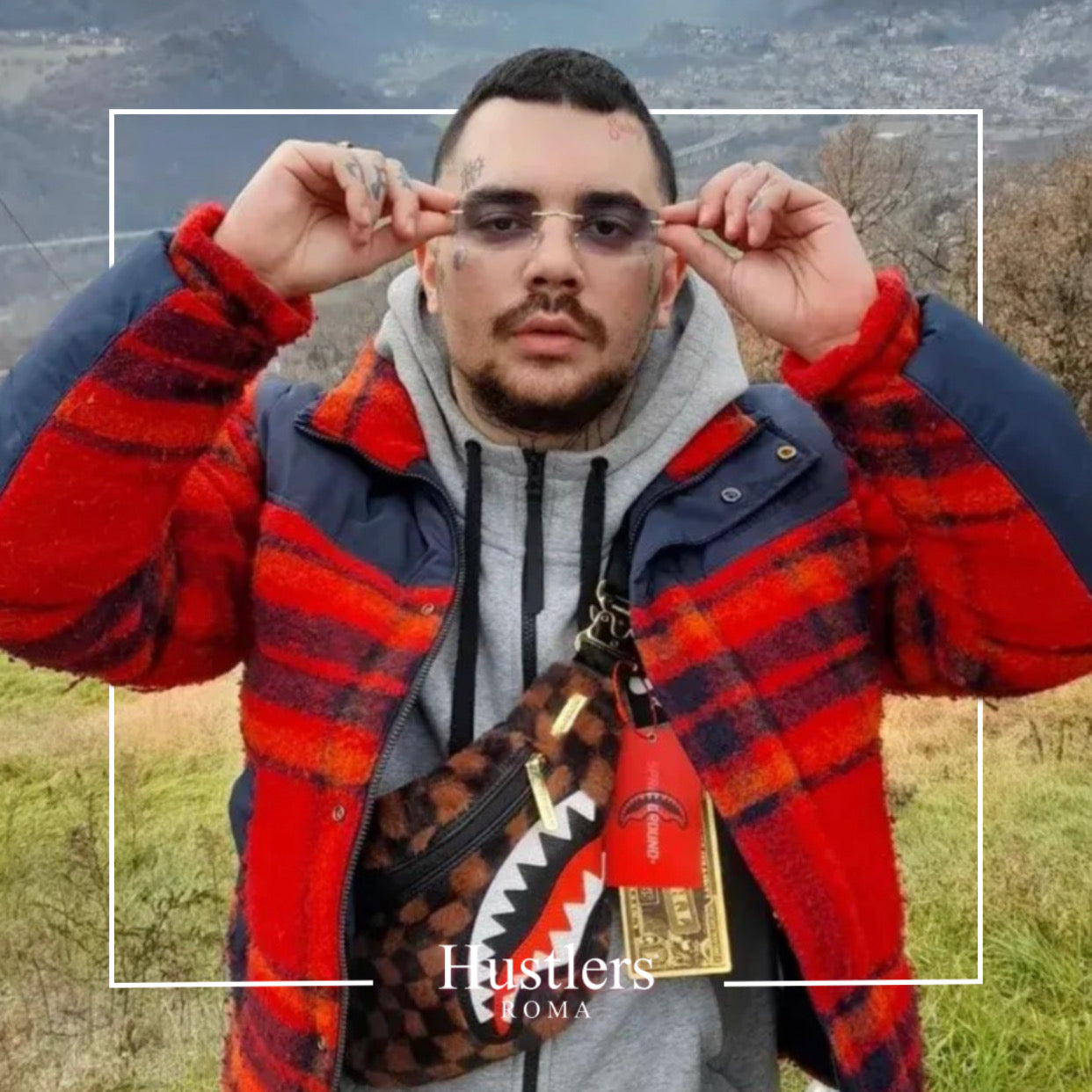 HR Eyewear - DAPPER Azzurro Sfumato